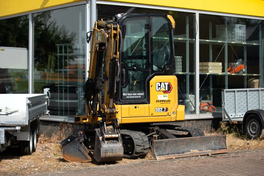 Minibagger mieten Worms
